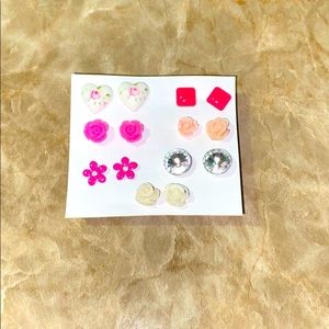 Pink pallet ✨💕brand new condition earring pack!